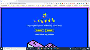 Draggable js
