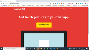 Hammer js